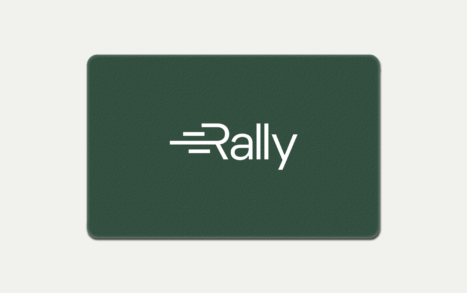 Rally Beer gift card